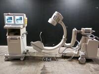 OEC SERIES 9600 C-ARM SYSTEM WITH 9 INCH II TO INCLUDE DUAL MONITOR WORKSTATION WITH HAND CONTROL & FOOTSWITCH