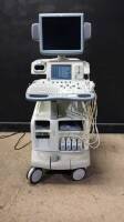 GE LOGIQ 9 ULTRASOUND MACHINE WITH 4 PROBES (M12L, 9L, 4C, E8C) (SERIAL# 92026US4) (DOM: 10/2007)