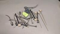 LOT OF DAVINCI INSTRUMENTS