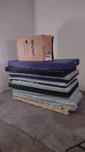 LOT OF MATTRESSES