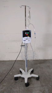 VAPOTHERM PRECISION FLOW RESPIRATORY THERAPY UNIT ON ROLLING STAND