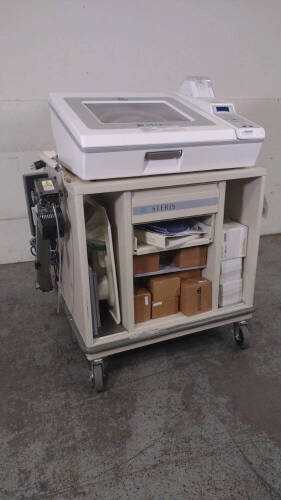 STERIS SYSTEM 1E PROCESSOR ON ROLLING CART