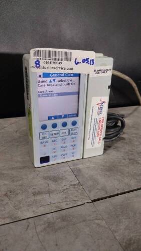 SIGMA SPECTRUM INFUSION PUMP (SOFTWARE VERSION: 6.05.13)