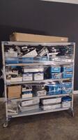 LOT OF INSTRUMENT CASES AND TRAYS