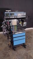 DRAGER NARKOMED 2B ANESTHESIA MACHINE WITH 2 VAPORIZER (VAPOR 19.1 SEVOFLURANE, DATEX-OHMEDA TEC 6 DESFLURANE)