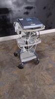 GE LOGIQ E PORTABLE ULTRASOUND SYSTEM WITH 2 PROBES (4C,8L)(DOM: 11/2007)