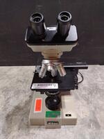 NIKON SC LAB MICROSCOPE WITH 4 OBJECTIVES