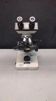 SEILER MICROLUX II LAB MICROSCOPE WITH 4 OBJECTIVES