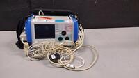 ZOLL M SERIES BIPHASIC DEFIB WITH PACING, 3 LEAD ECG, SPO2, ANALYZE, PADDLES, BATTERY